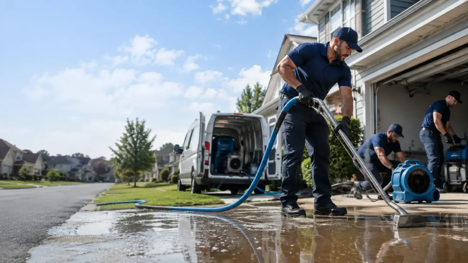 Flood Damage Restoration in Whitestown, IN